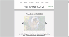 Desktop Screenshot of foxpointfarm.com